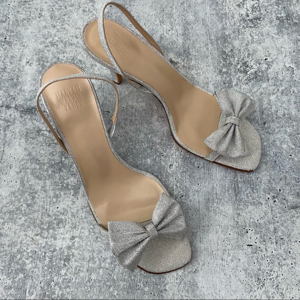 Maryam Nassir Zadeh Flora Slingback Heels 40 — image 2 of 8